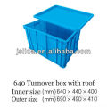 LD-640 Plastic tote box with lid
